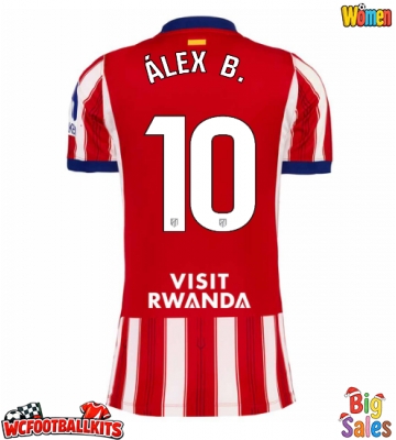 Atletico Madrid Alex Baena #10 Replica Home Stadium Shirt for Women 2026-27 Short Sleeve